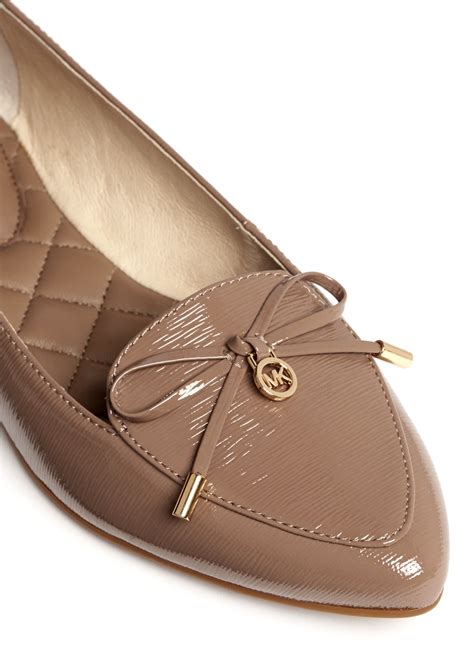 Women's Brown Michael Kors Flats .